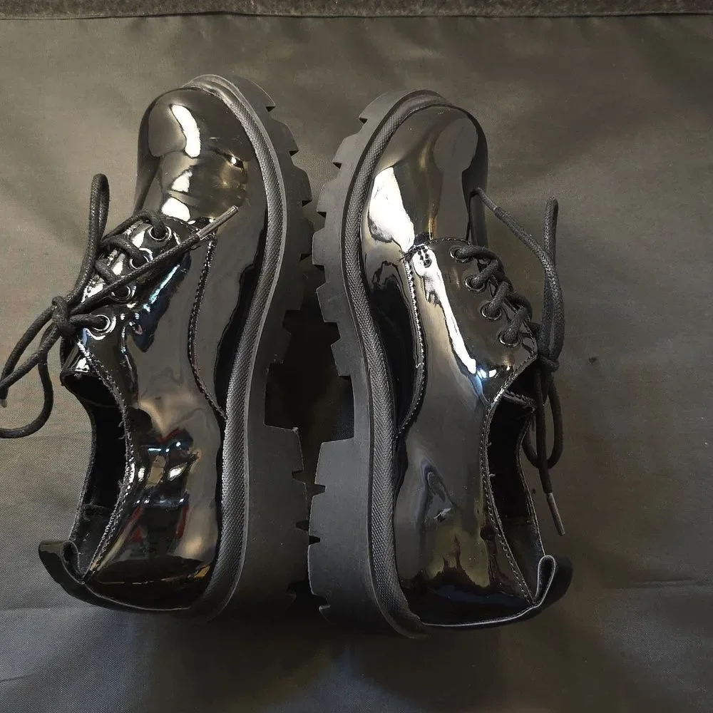 BRAND NEW STEVE MADDEN LACE-UP PLAFORM GIRLD LOAFER G1